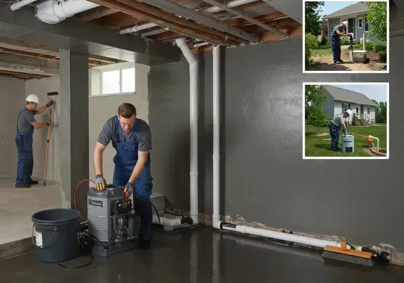 Basement Waterproofing and Flood Prevention process in Snellville, GA